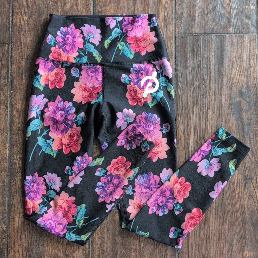 Peloton Cadent High Waist Floral Print Leggings - Women's XS